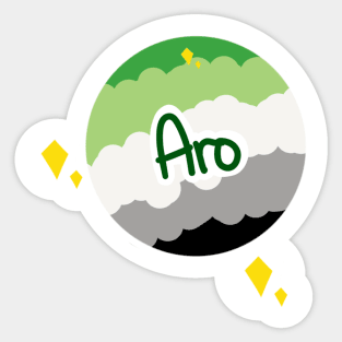 Pride Planet - Aromantic Sticker